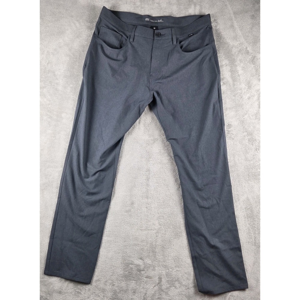 Travis Mathew Open To Close 2.0 Golf Pants 36x32 Navy Performance Lightweight
